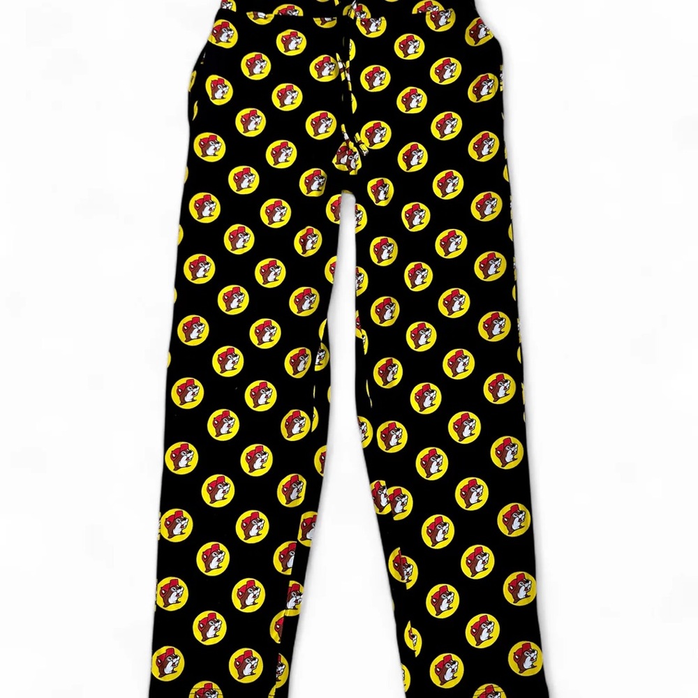 Adult Buc-ee’s Logo Pajama Lounge Pants XL NWT